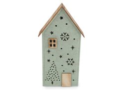 Vánoční filcový domeček svítící