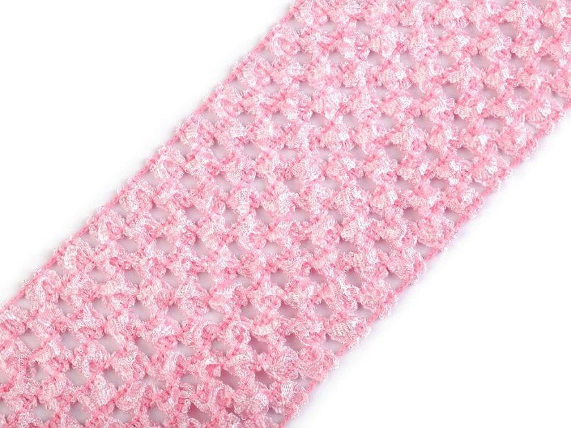 Síťovaná pruženka šíře 7 cm pro výrobu tutu sukýnek