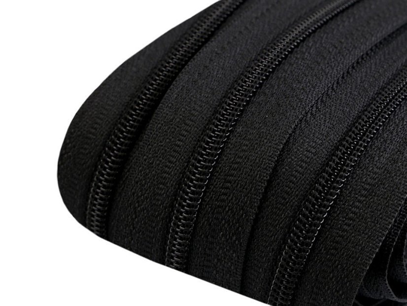 Zip spirálový šíře 3 mm metráž pro jezdce typu BX