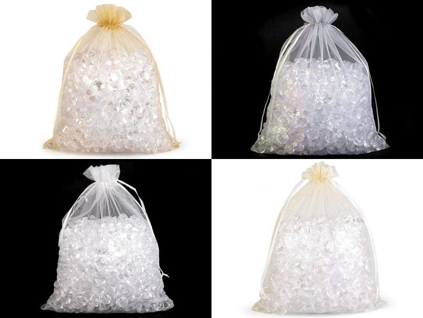 Dárkový pytlík 21x29 cm organza