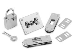 Sada zapínání na tašku se zámkem