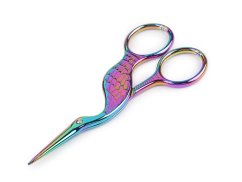 Nůžky vyšívací čáp délka 10 cm