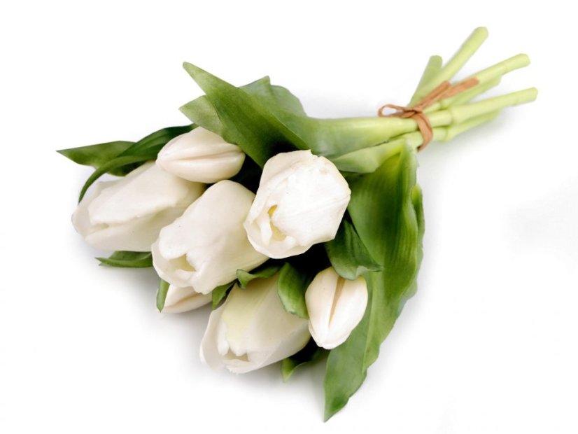 Umělá kytice tulipán