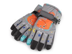 Dětské zimní rukavice dinosaurus