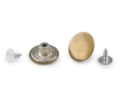 Riflový knoflík Jeans velikost 26"