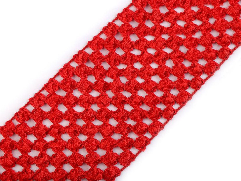 Síťovaná pruženka šíře 7 cm pro výrobu tutu sukýnek