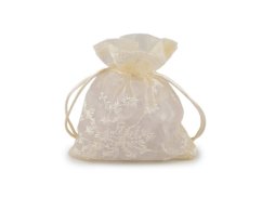 Dárkový pytlík vyšívaný 10x13 cm