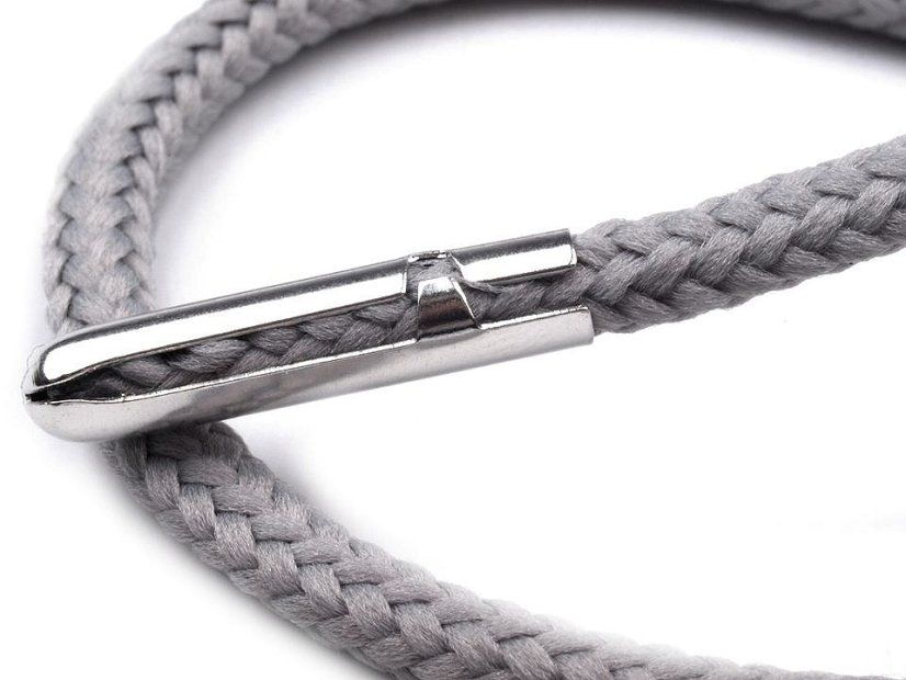 Kovová koncovka na šňůru 4x18 mm hladká