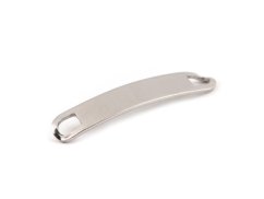 Komponent k výrobě náramků z nerezové oceli 8x44 mm