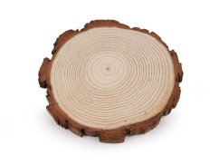 Přírodní dřevěné kolečko / podložka k domalování a dotvoření Ø14 cm