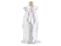 Vánoční dárkový pytlík na láhev 15x33 cm