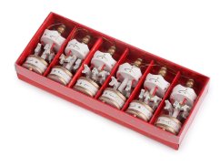 Vánoční dřevěný kolotoč k zavěšení