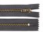 Kovový zip šíře 4 mm délka 18 cm kalhotový