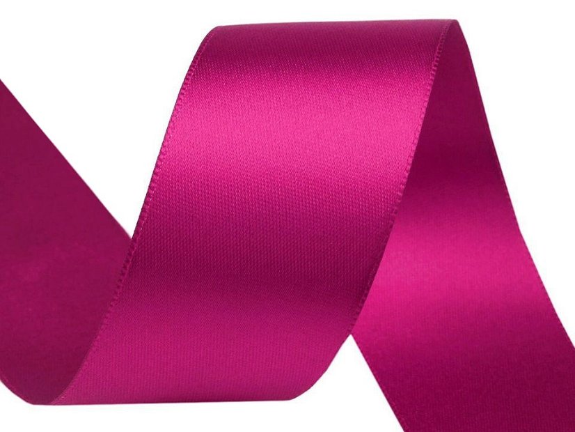 Atlasová stuha oboulící šíře 40 mm