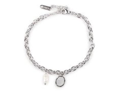 Náramek z nerezové oceli perleť, perla