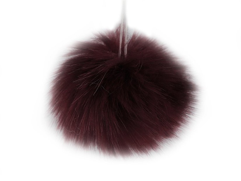 Kožešinová bambule Ø9 cm