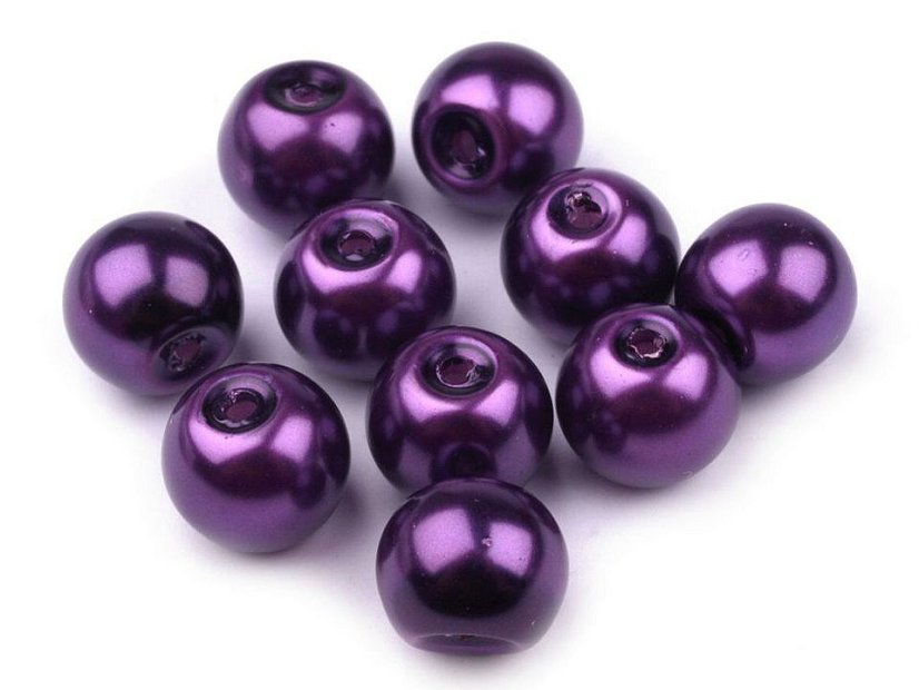 Skleněné voskové perly Ø8 mm