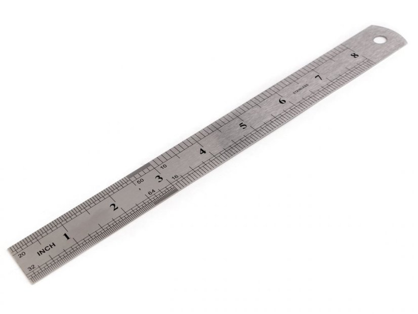 Kovové pravítko délka 20 cm