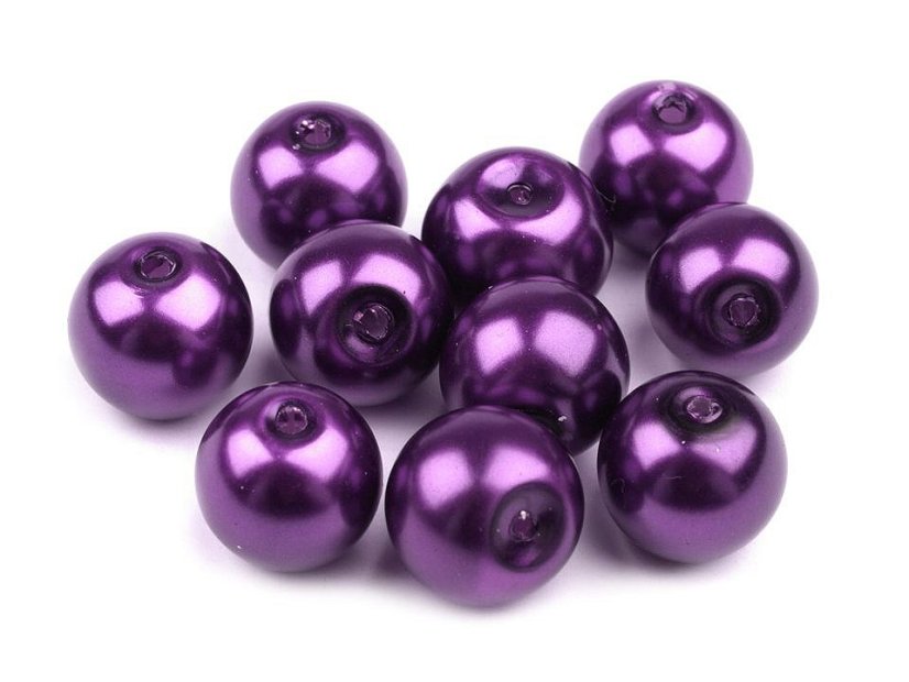 Skleněné voskové perly Ø10 mm