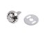 Dvounožkový hřeb / kovové nožičky na kabelky filigrán Ø10 mm; 12 mm
