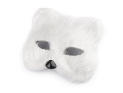 Karnevalová maska - škraboška chlupatá kočka