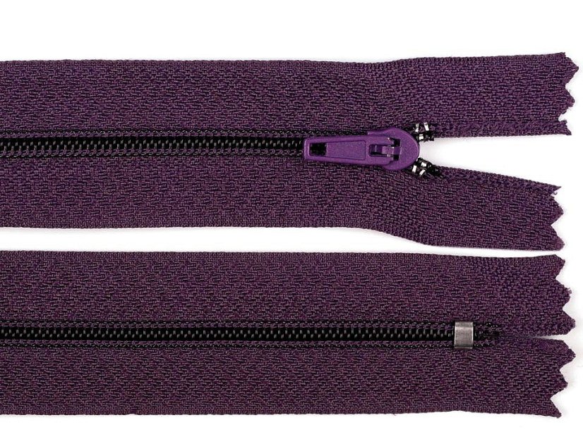 Spirálový zip šíře 3 mm délka 35 cm pinlock