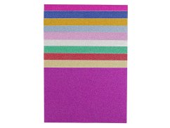 Samolepicí třpytivá fólie 10x15 cm