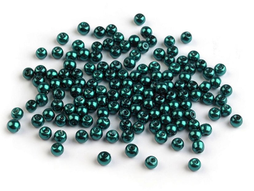 Skleněné voskové perly Ø4 mm