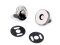 Magnetické zapínání Ø14 mm staromosaz