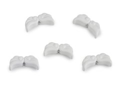 Ozdobný díl andělská křídla lakovaná 6x12 mm