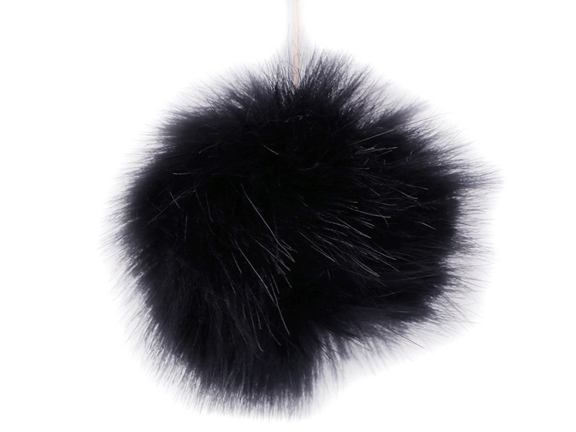 Kožešinová bambule Ø9 cm