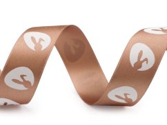 Saténová stuha Velikonoce šíře 24 mm