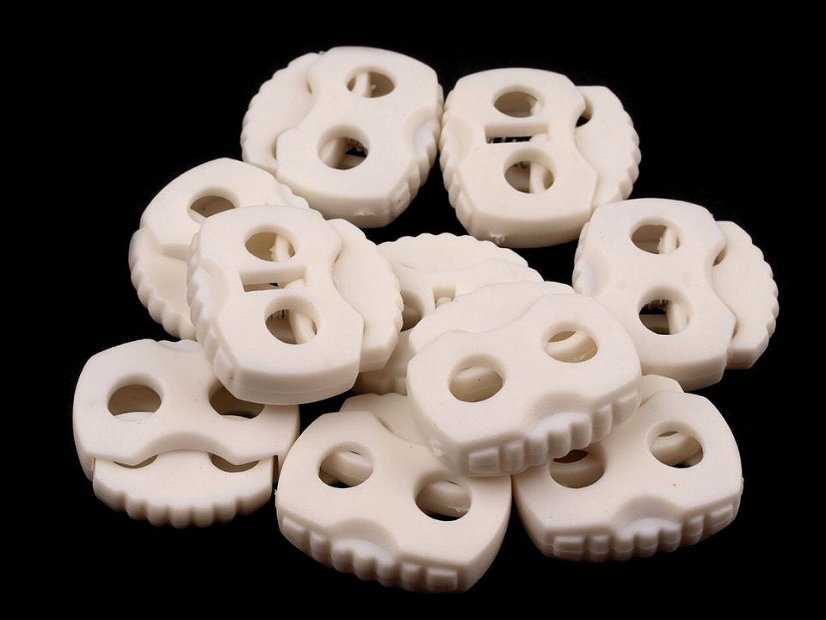Brzdičky s dvěmi dírkami 20x20 mm