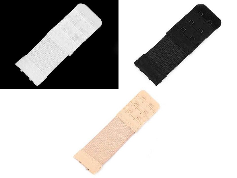 Prodloužení obvodu podprsenky šíře 30 mm dvouřadé 2x3