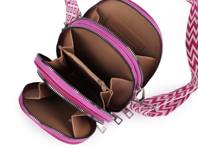Dámská / dívčí kabelka crossbody s popruhem 15x18 cm