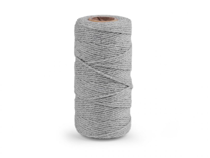 Bavlněná příze macrame / háčkovací