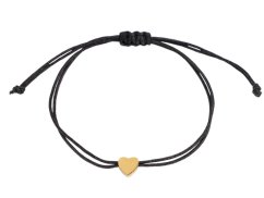 Náramek shamballa srdce z nerezové oceli