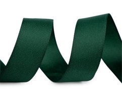 Rypsová stuha ve vánočních barvách šíře 25 mm