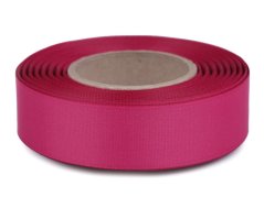 Atlasová hedvábná stuha oboulící šíře 24 mm matná