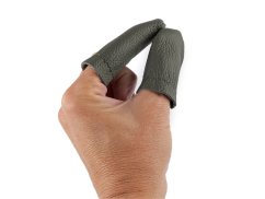 Kožené chrániče prstů pro plstění