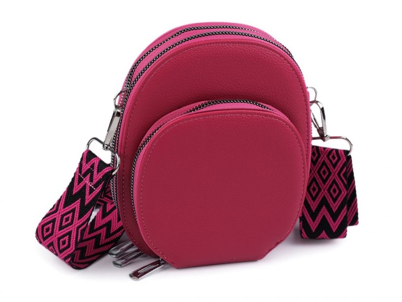 Dámská / dívčí kabelka crossbody s popruhem 15x18 cm