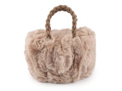 Kožešinová kabelka 24x18 cm