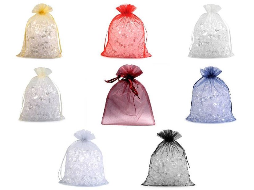 Dárkový pytlík 20x26 cm organza