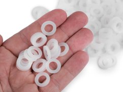 Silikonové kroužky pro háčkování tašek, kabelek Ø15 mm