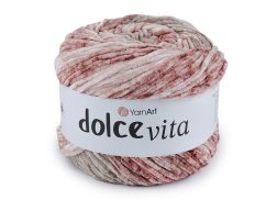Pletací žinylková příze Dolce Vita 150 g