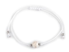 Náramek shamballa s imitací minerálu