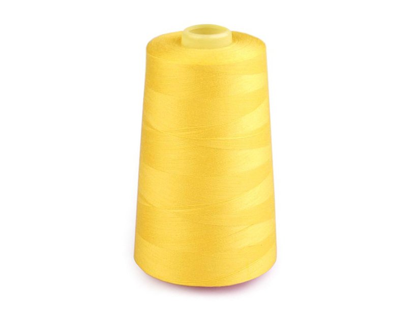 Polyesterové nitě pro overlocky i klasické šití návin 5000 yards PES 40/2