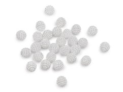 Plastové voskové korálky / perly maliny Ø10 mm