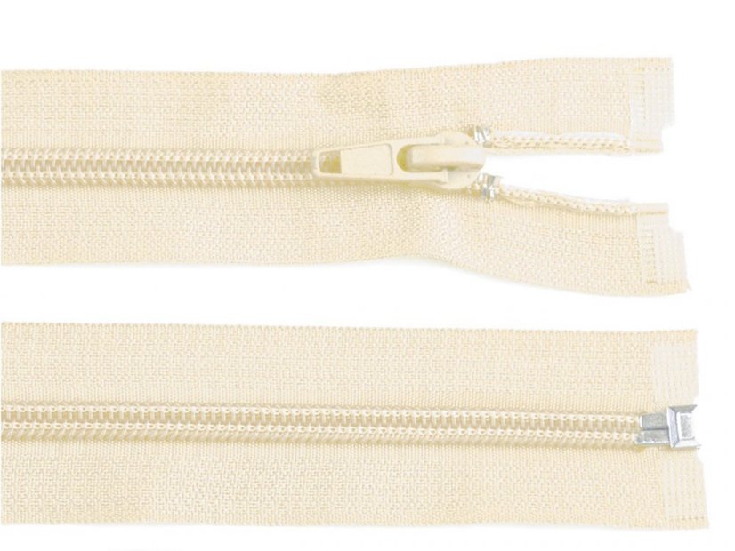 Spirálový zip šíře 5 mm délka 45 cm bundový POL