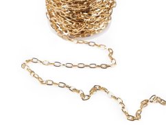 Řetízek z nerezové oceli 4 a 6 mm metráž